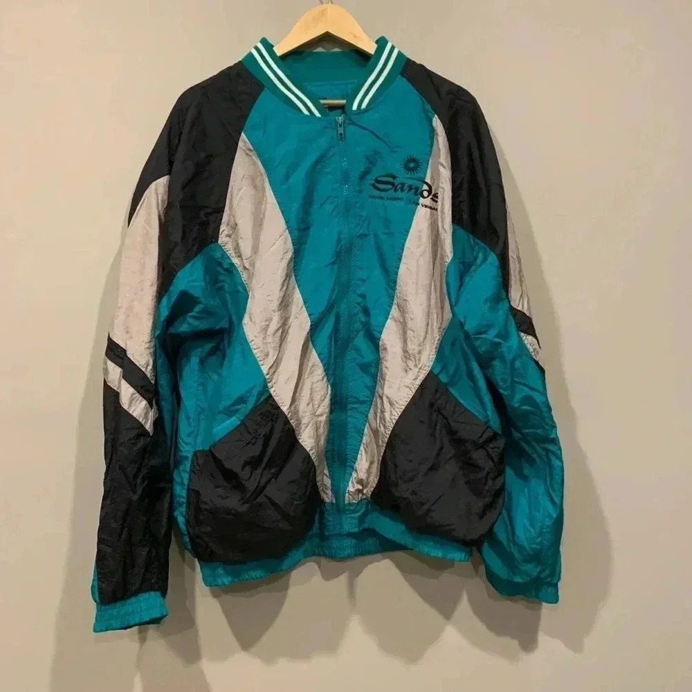 Vtg 90’s Las Vegas Sands Casino Wind Breaker